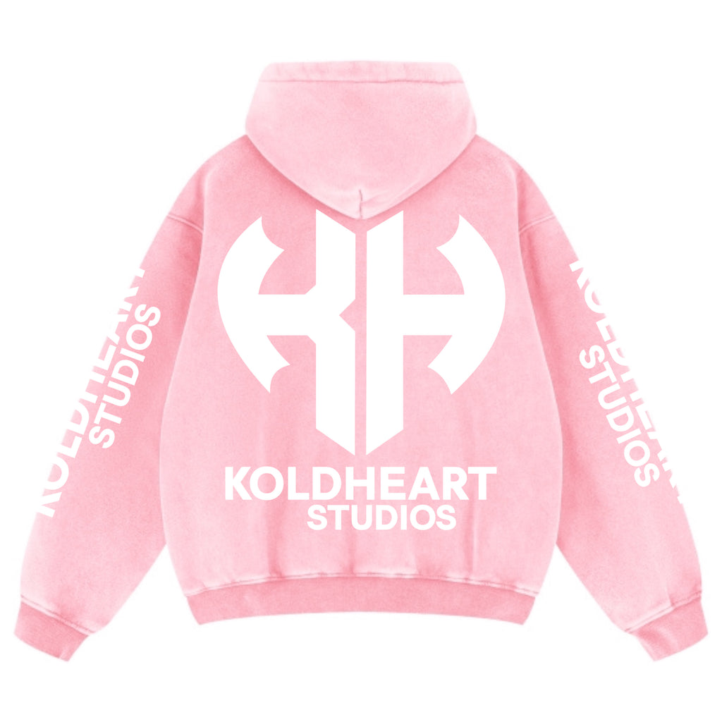 Pearl House Pink Basic Hoodie