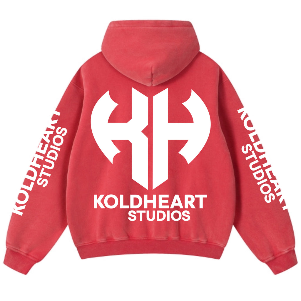 Brick House Red Basic Hoodie