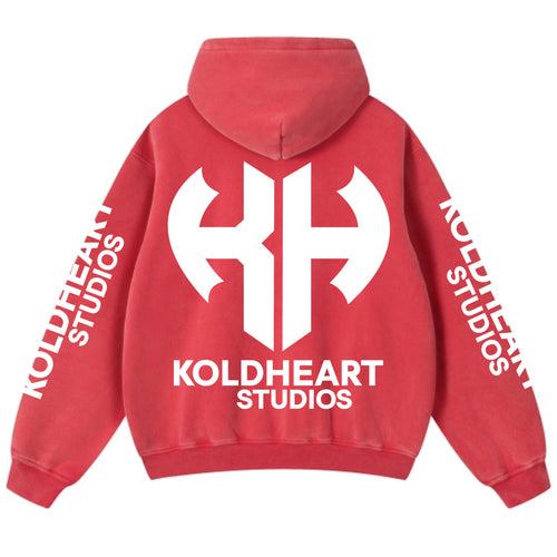 Brick House Red Basic Hoodie