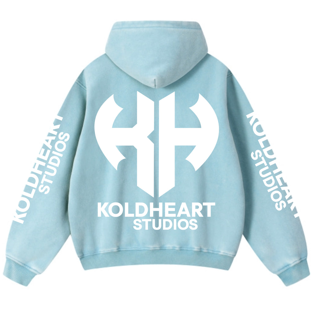 Ice House Blue Basic Hoodie