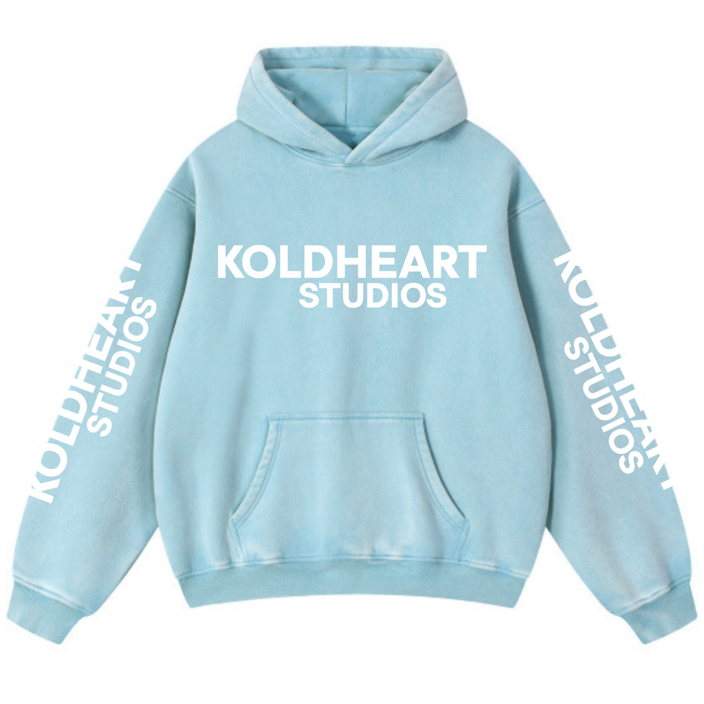 Ice House Blue Basic Hoodie