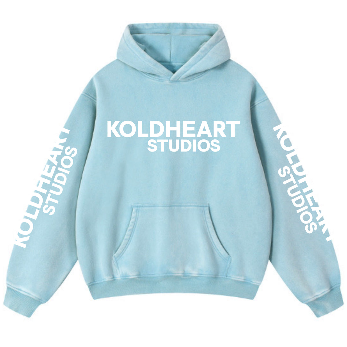 Ice House Blue Basic Hoodie