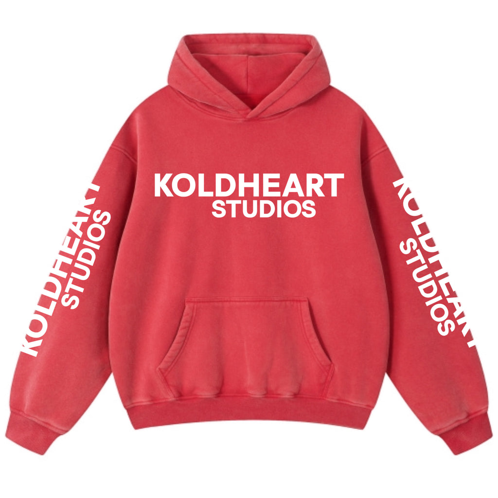 Brick House Red Basic Hoodie