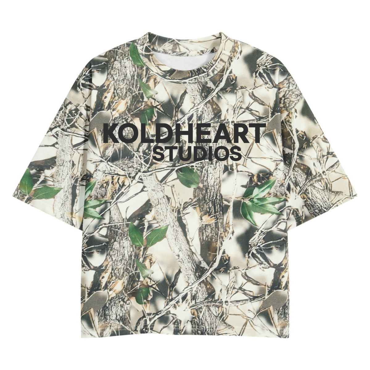 Unisex Tree Camo Boxy Tee