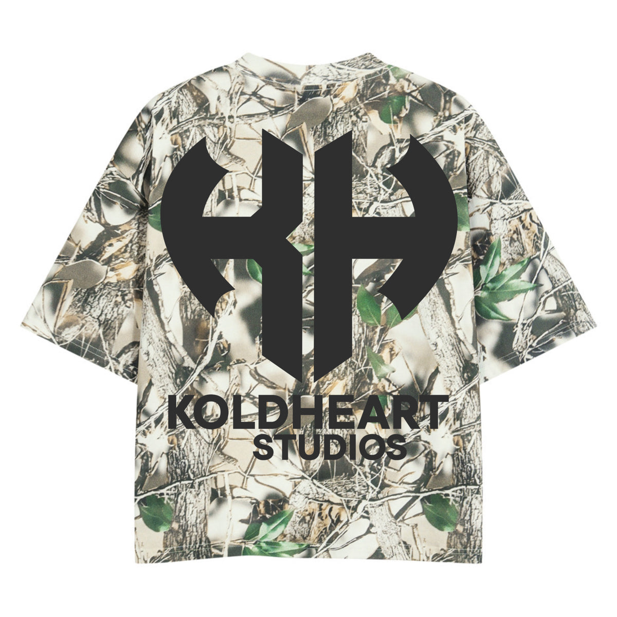 Unisex Tree Camo Boxy Tee