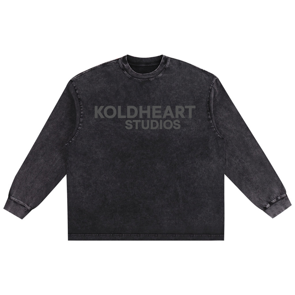 Snow Washed Frayed Edge T-Shirt