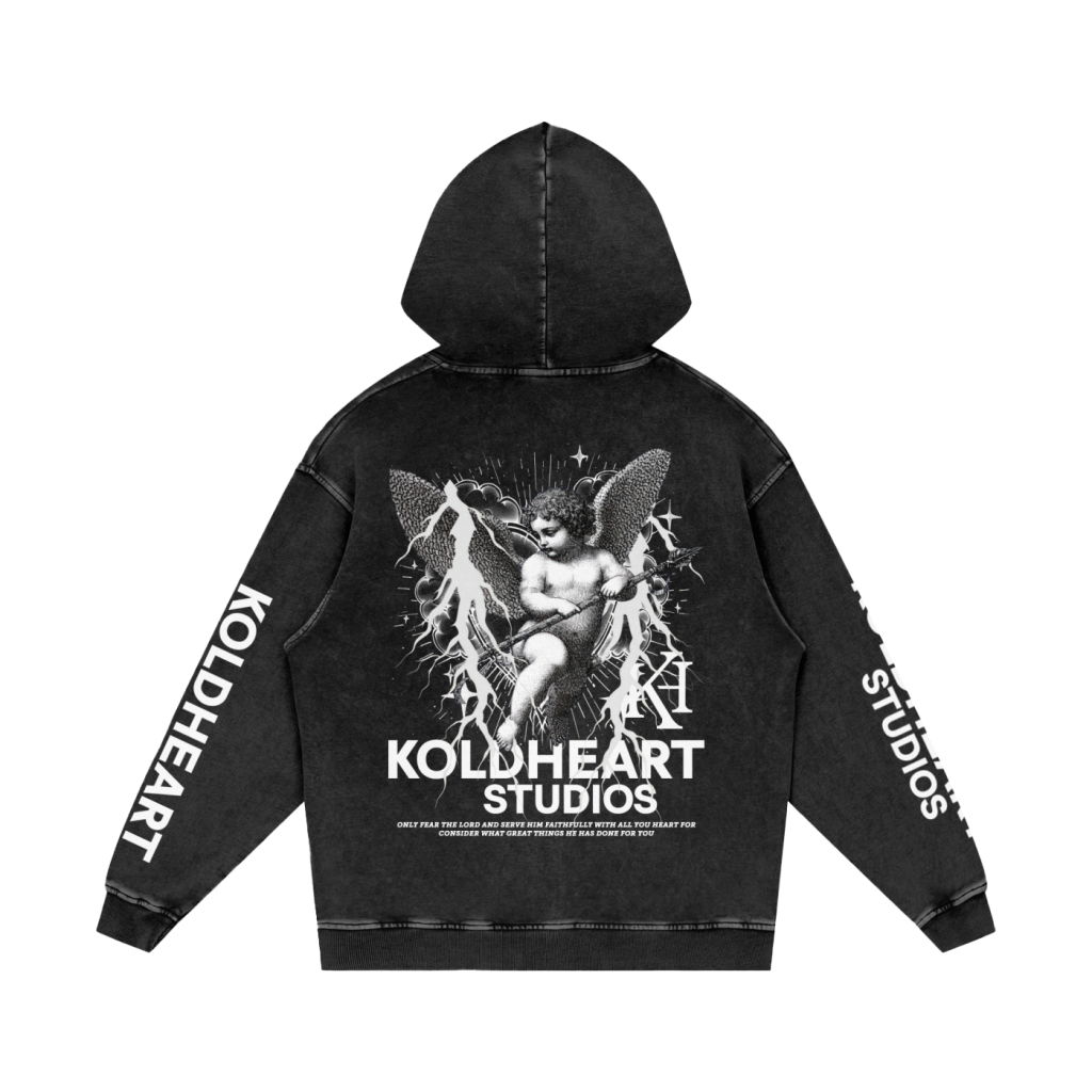 SNOW WASHED ANGEL HOODIE